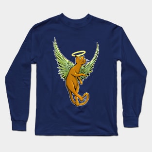 Angel Kitty Long Sleeve T-Shirt